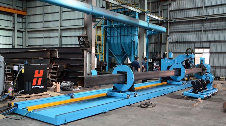 Máy cắt ống CNC Plasma AMG model FSP